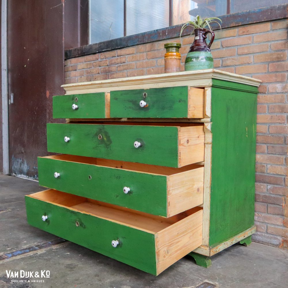 Groene commode - Afbeelding 4