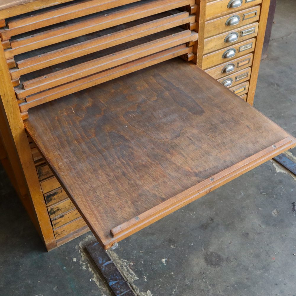 Vintage zetkast/letterkast - Afbeelding 7