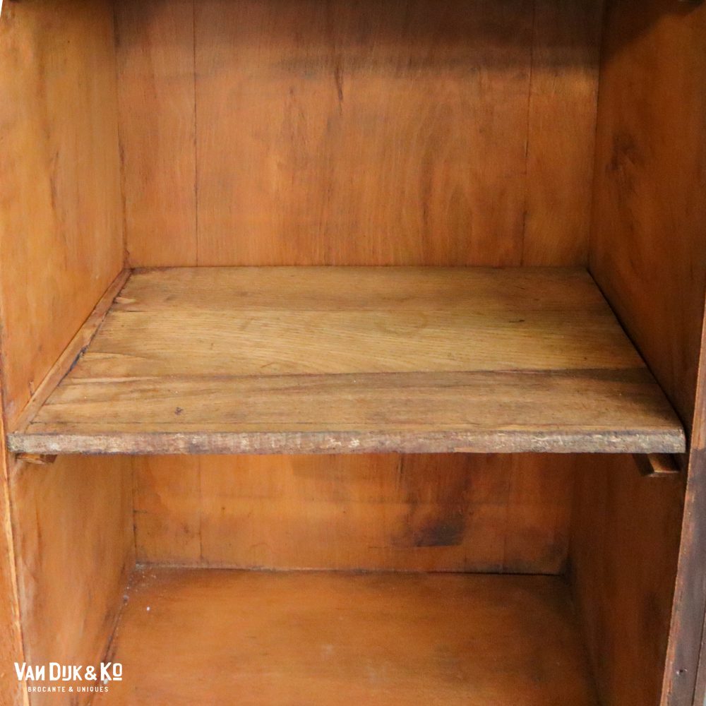 Brocante houten vakkenkast - Afbeelding 7