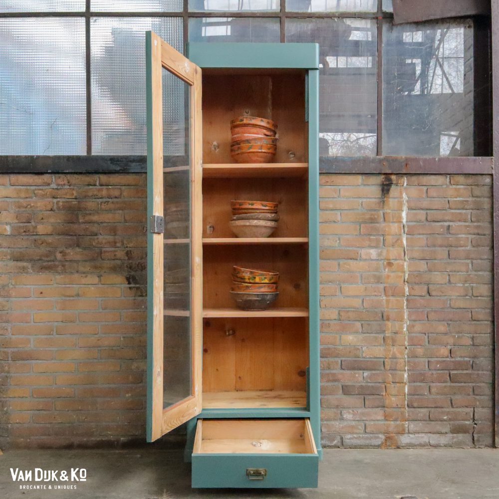 Eendeurs vitrinekast - Afbeelding 3