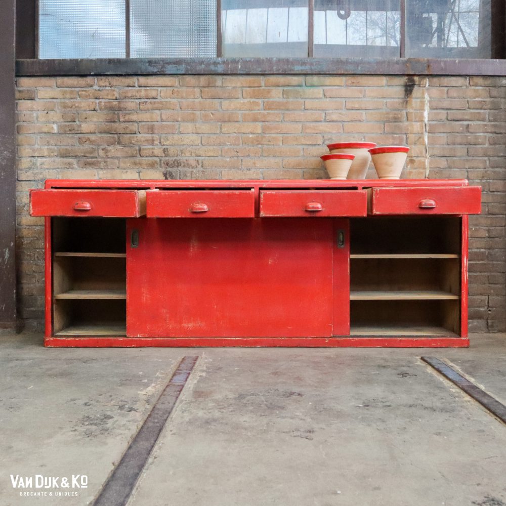 Brocante rode toog - Afbeelding 3