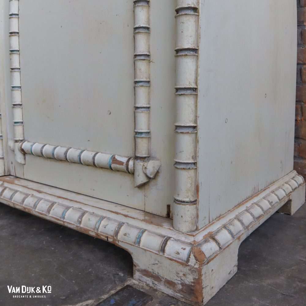 Faux bamboo kast - Afbeelding 8