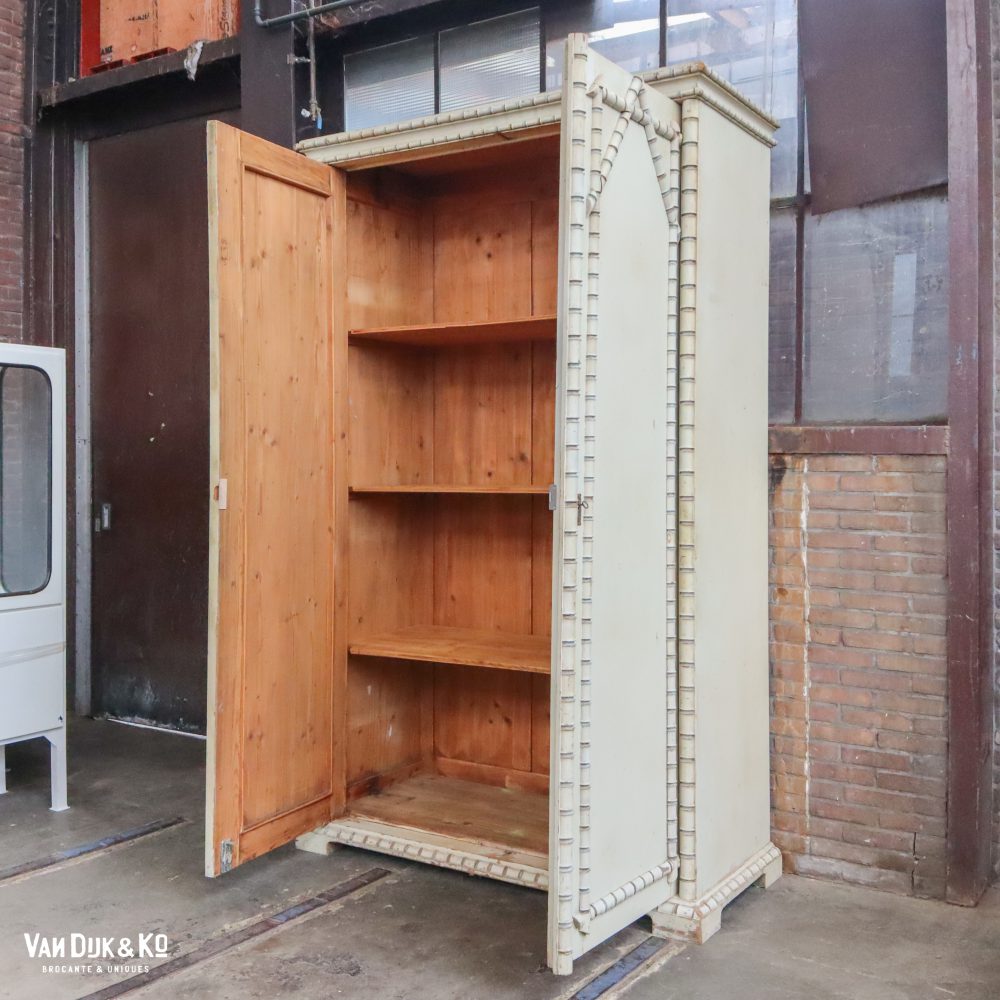 Faux bamboo kast - Afbeelding 4