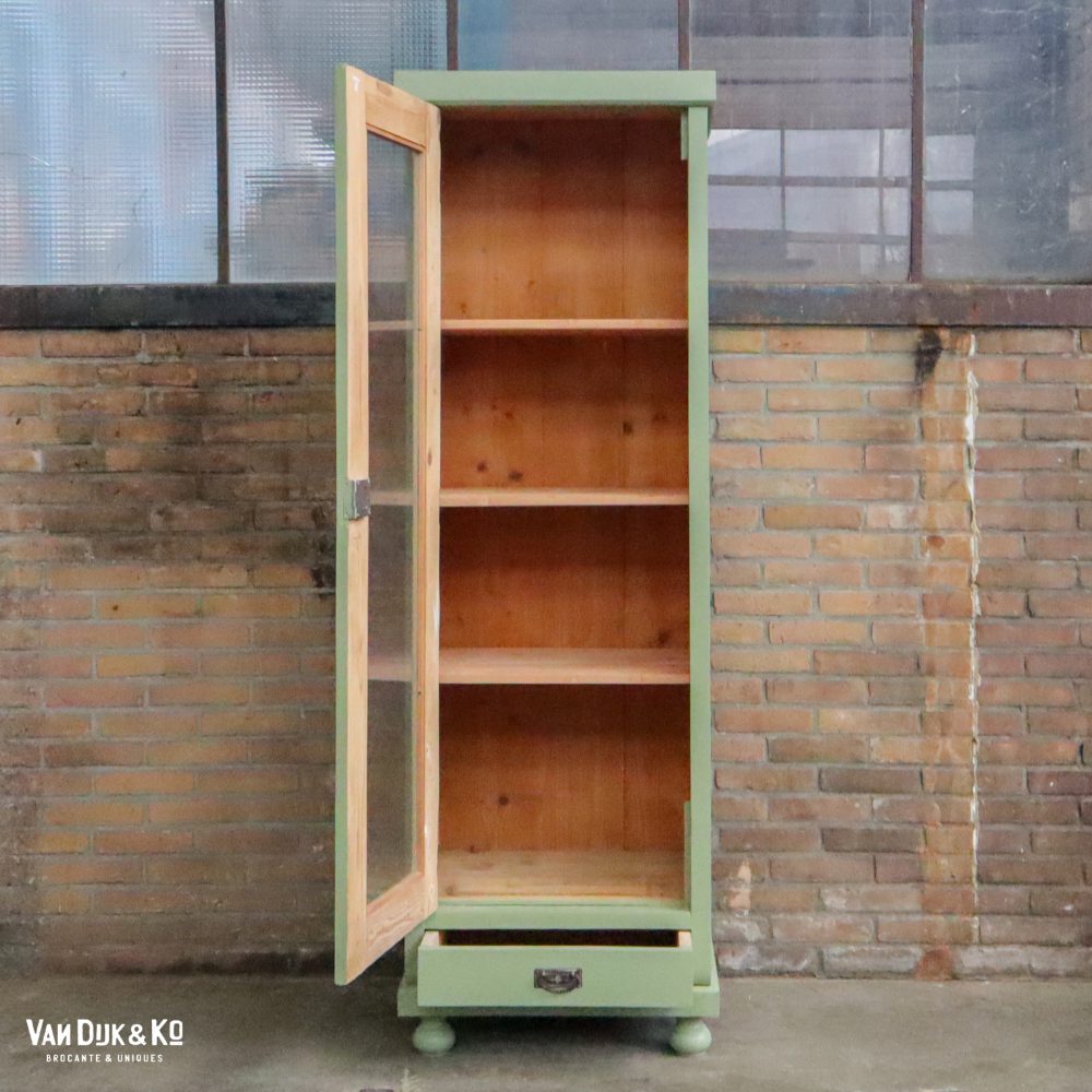 Eendeurs vitrinekast - Afbeelding 3