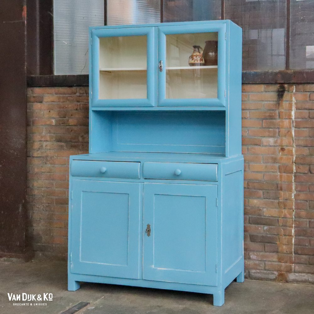 Blauwe buffetkast - Afbeelding 2