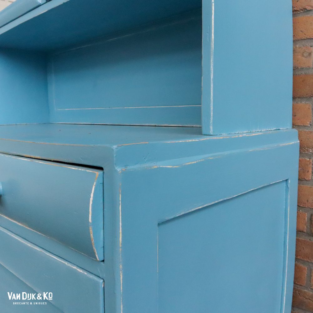 Blauwe buffetkast - Afbeelding 7