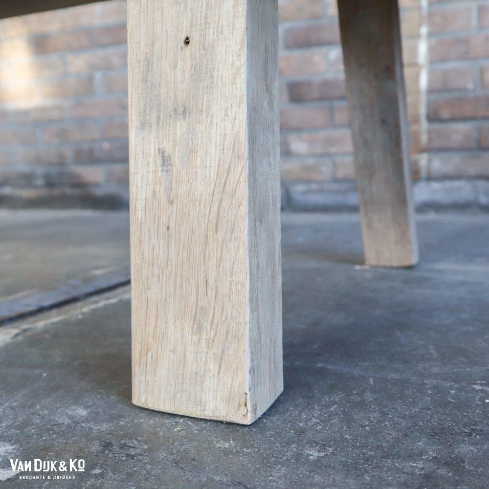 Lage houten slachttafel - Afbeelding 8