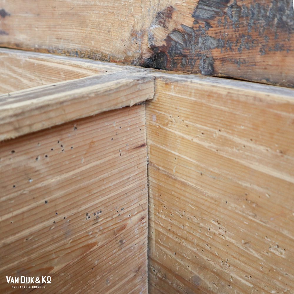 Houten kistbank - Afbeelding 4