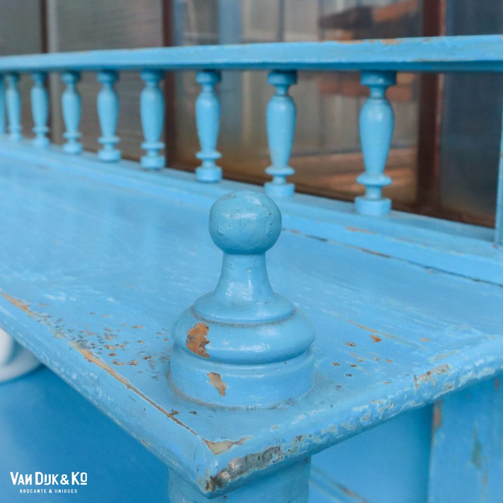 Blauwe buffetkast - Afbeelding 5