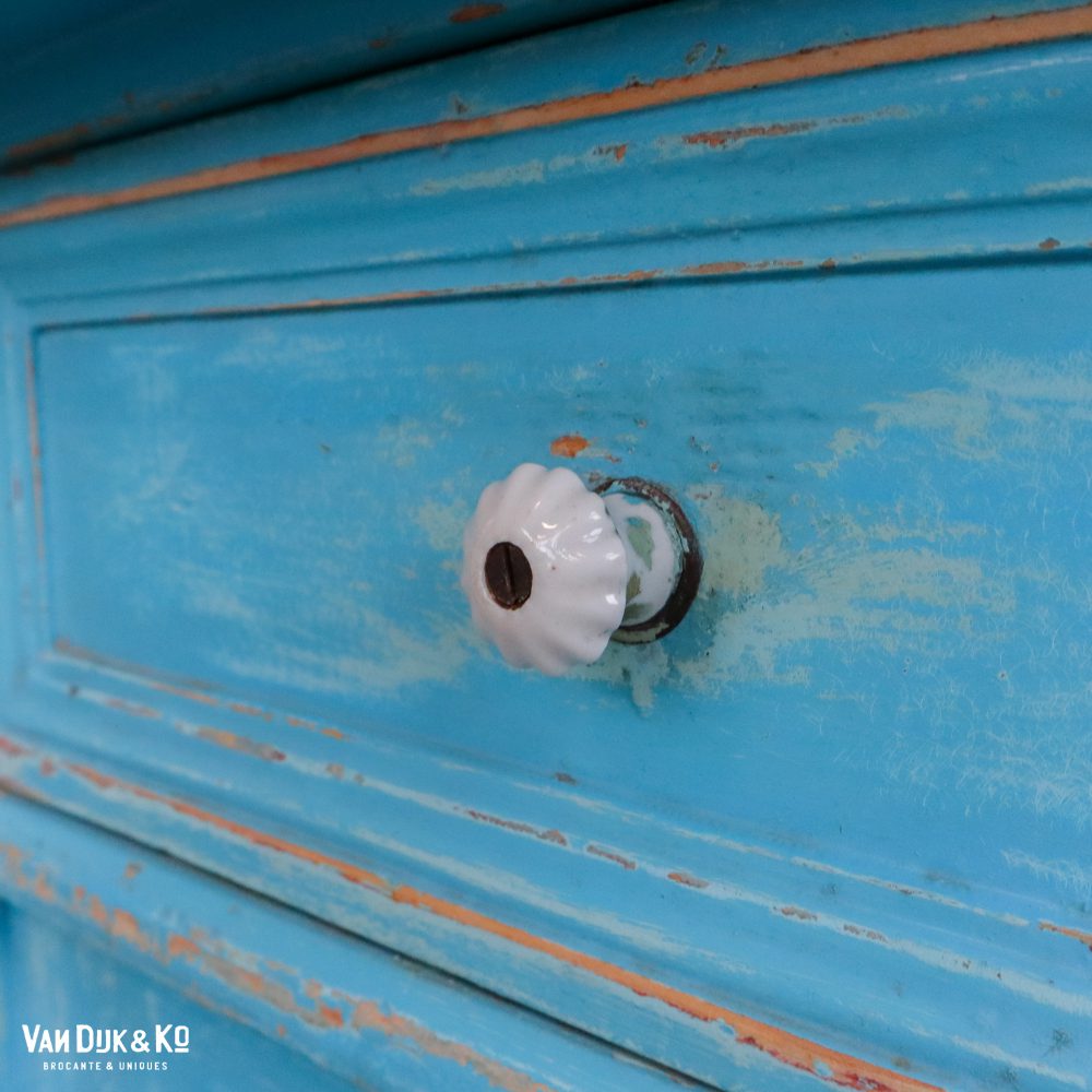 Blauwe buffetkast - Afbeelding 8