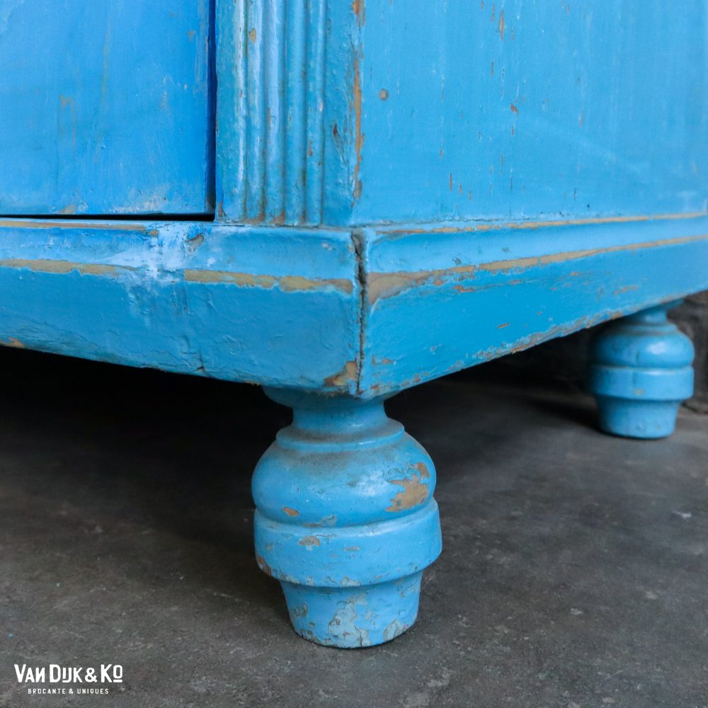 Blauwe buffetkast - Afbeelding 11