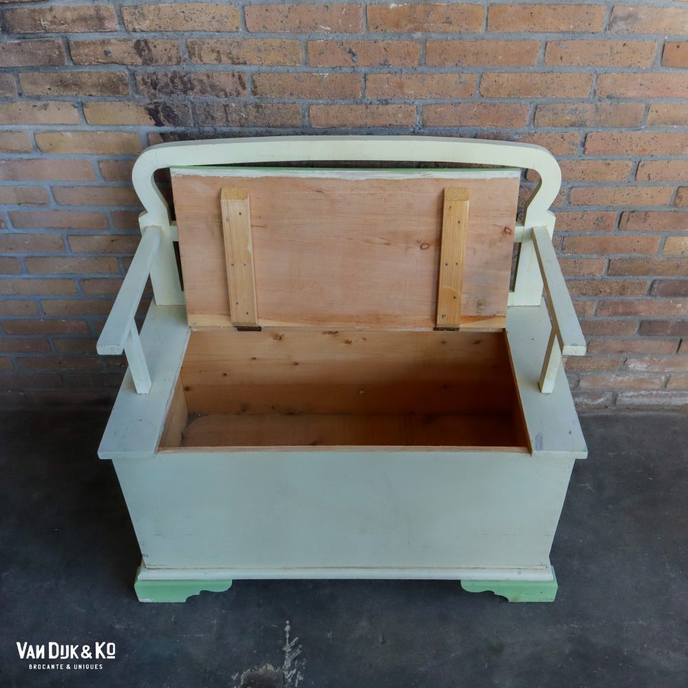 Brocante klepbankje - Afbeelding 3