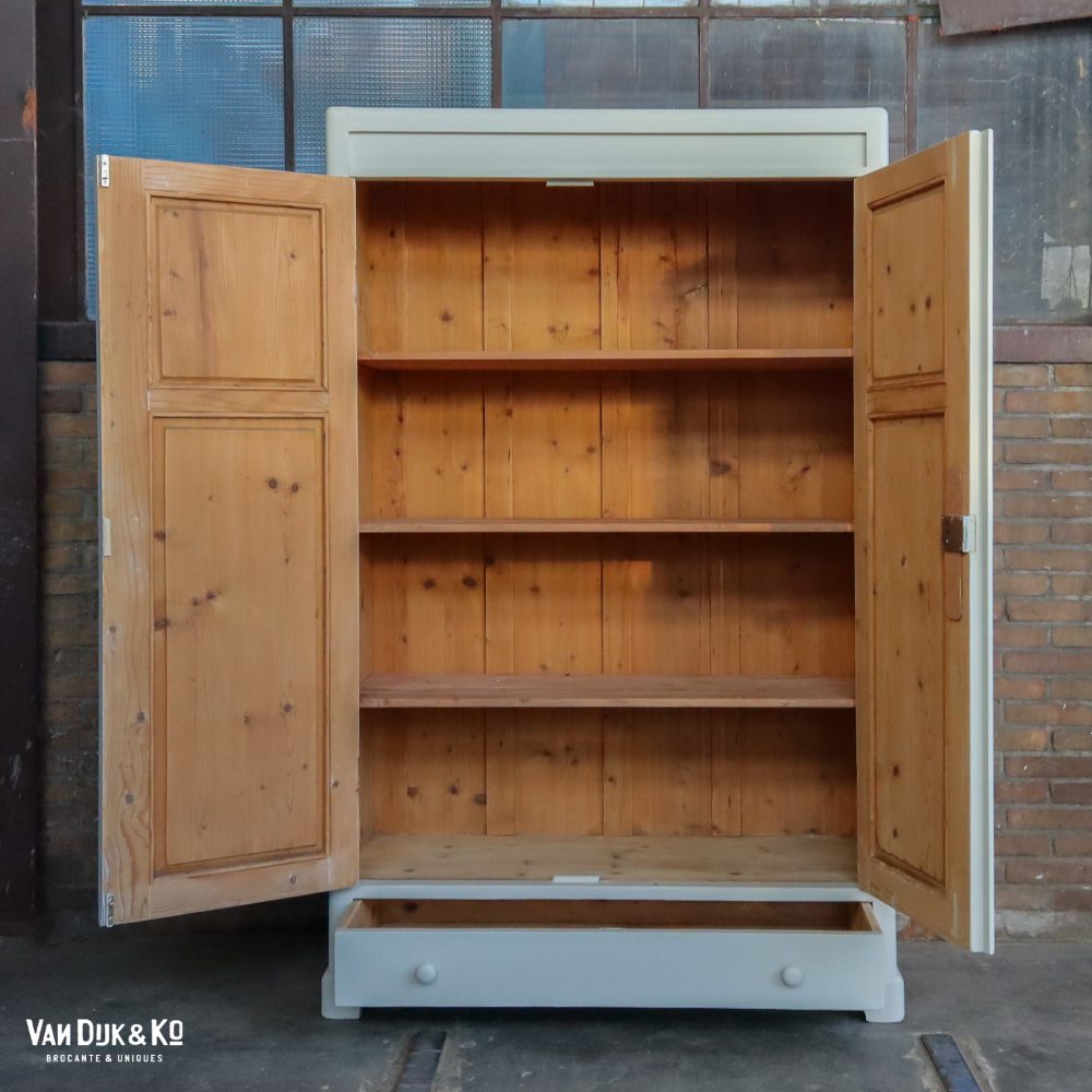 Brocante linnenkast - Afbeelding 3