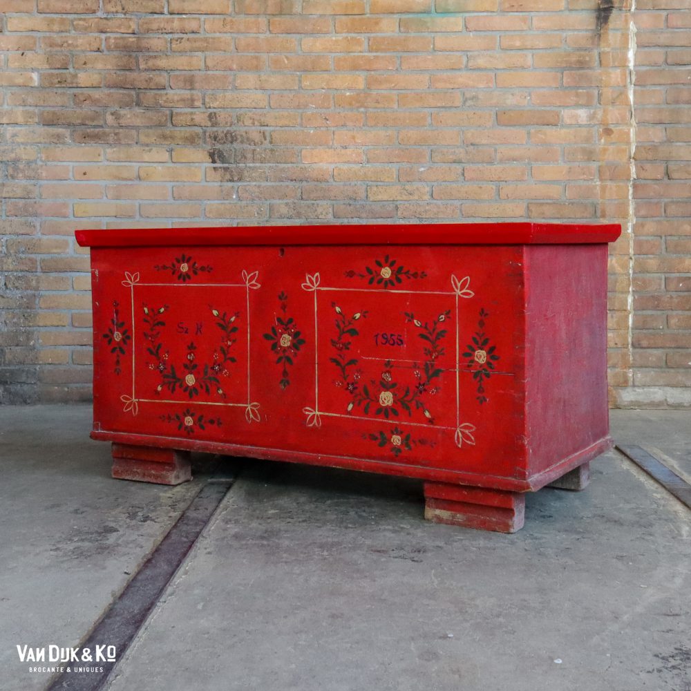 Beschilderde kist - Afbeelding 2