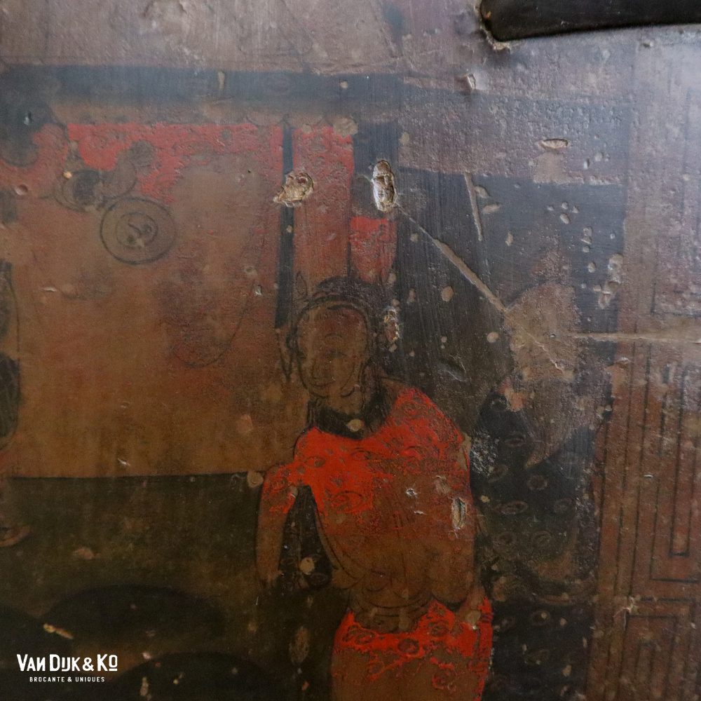 Antiek Chinees kastje - Afbeelding 11