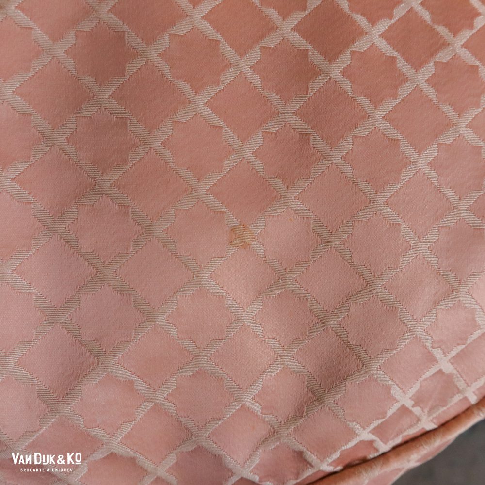 Vintage roze fauteuil - Afbeelding 12