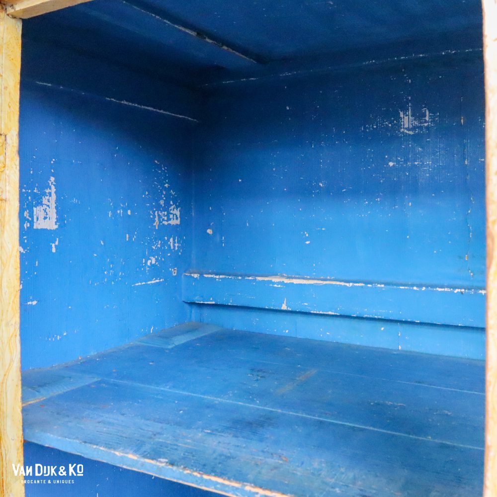 Antieke beschilderde kast - Staphorster spinde - Afbeelding 6
