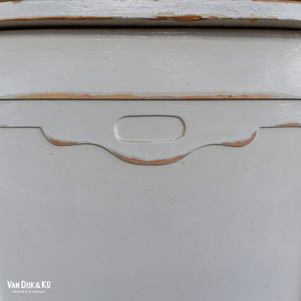 Brocante wit kastje - Afbeelding 8