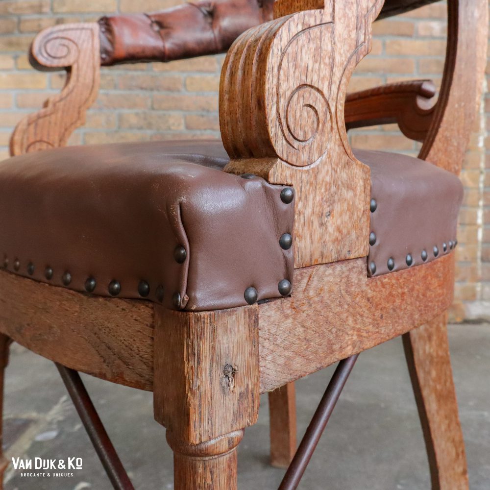 Vintage stoel - Afbeelding 9