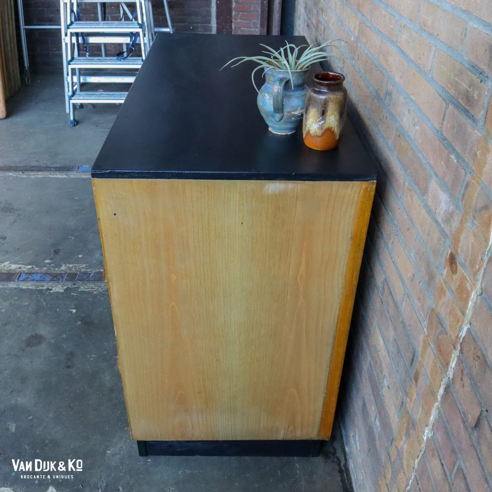 Vintage houten bureautje - Afbeelding 13