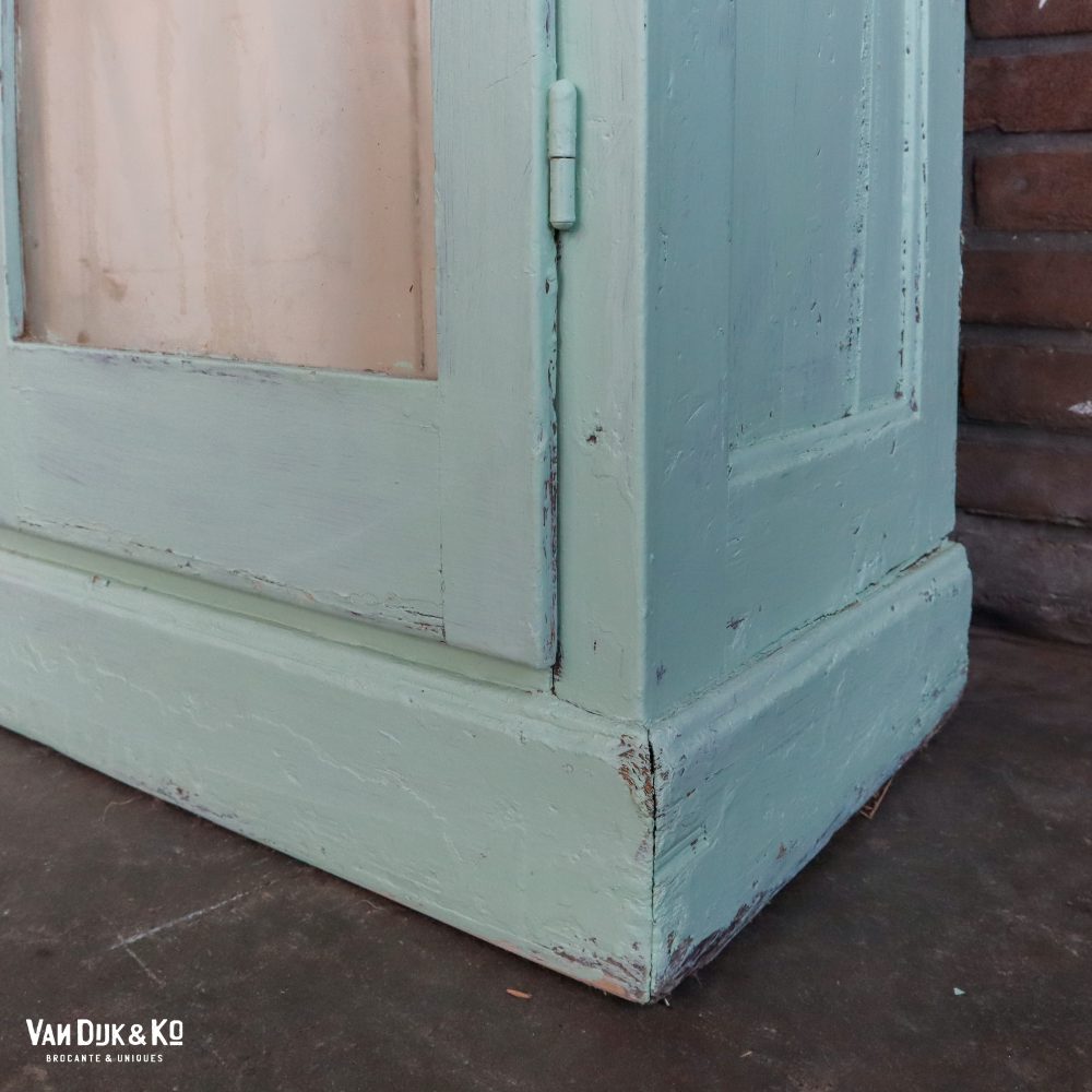 Mintgroene vitrinekast - Afbeelding 10