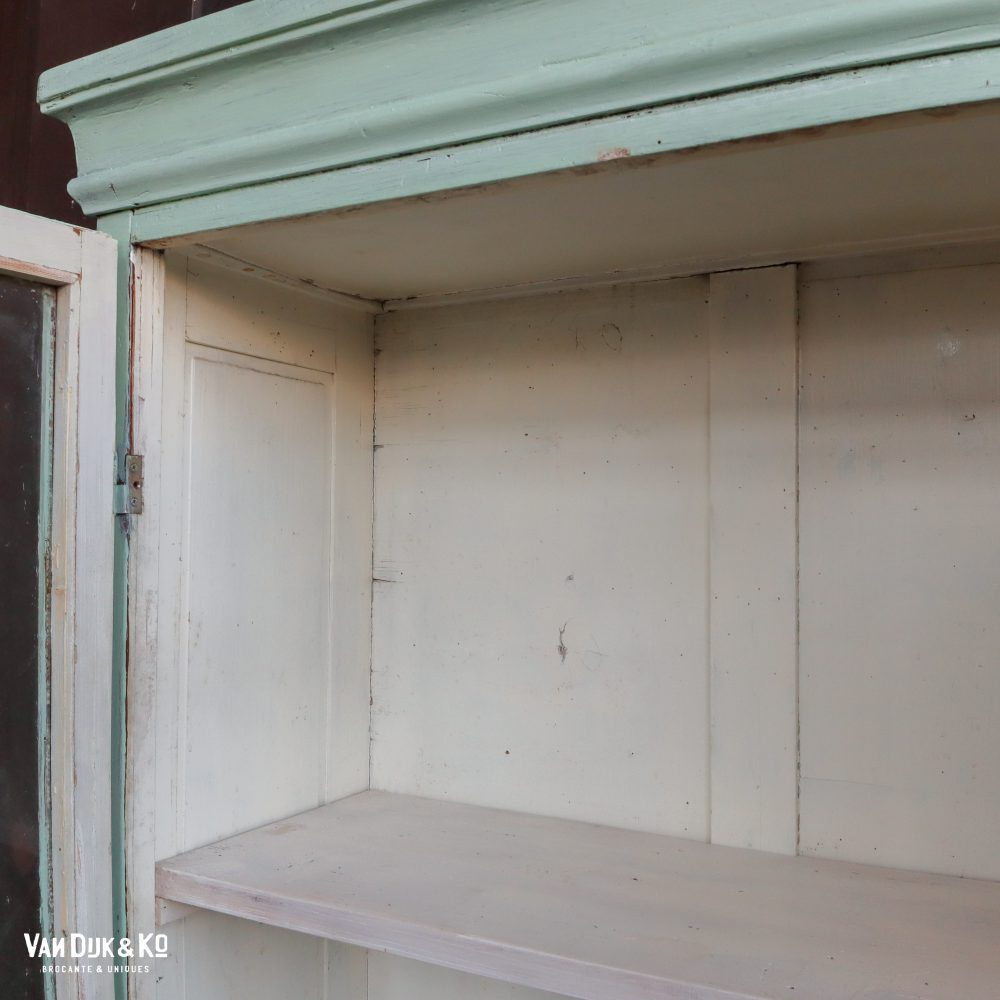 Mintgroene vitrinekast - Afbeelding 5