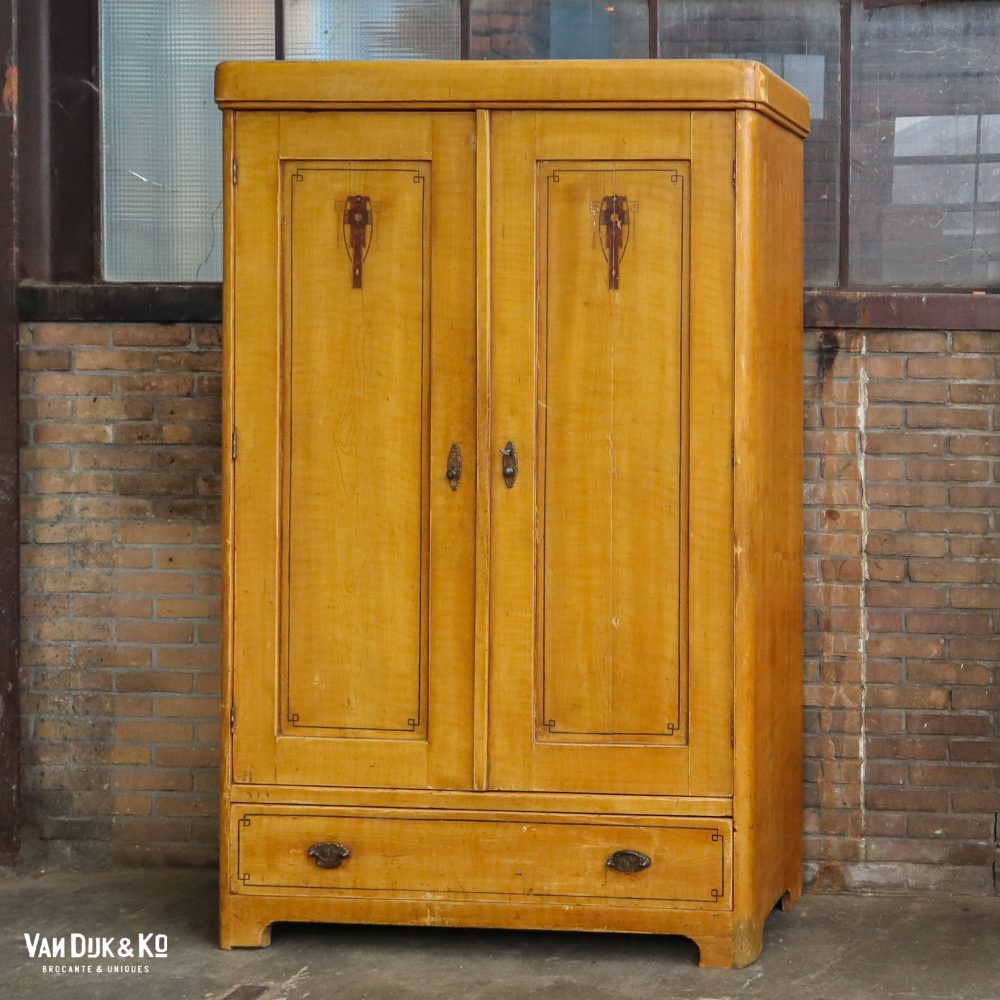 Brocante linnenkast - Afbeelding 2