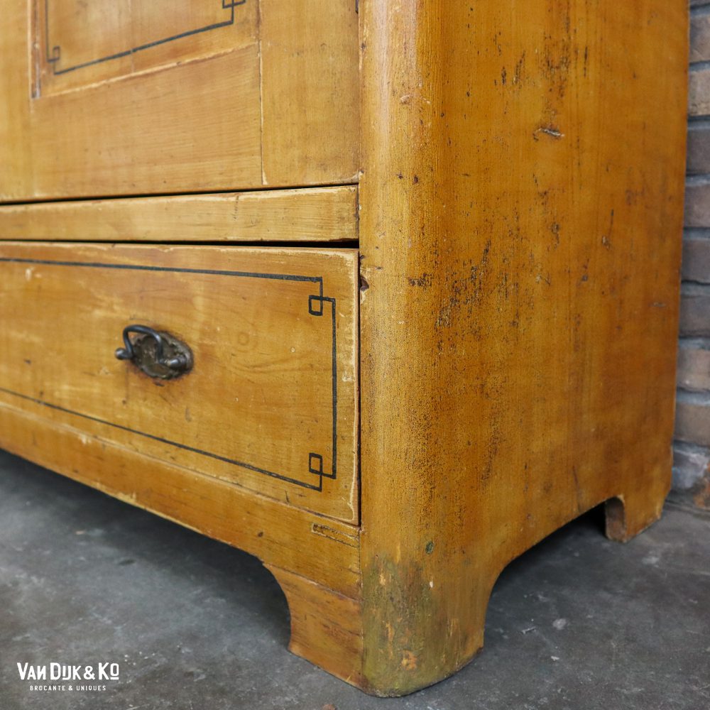 Brocante linnenkast - Afbeelding 11