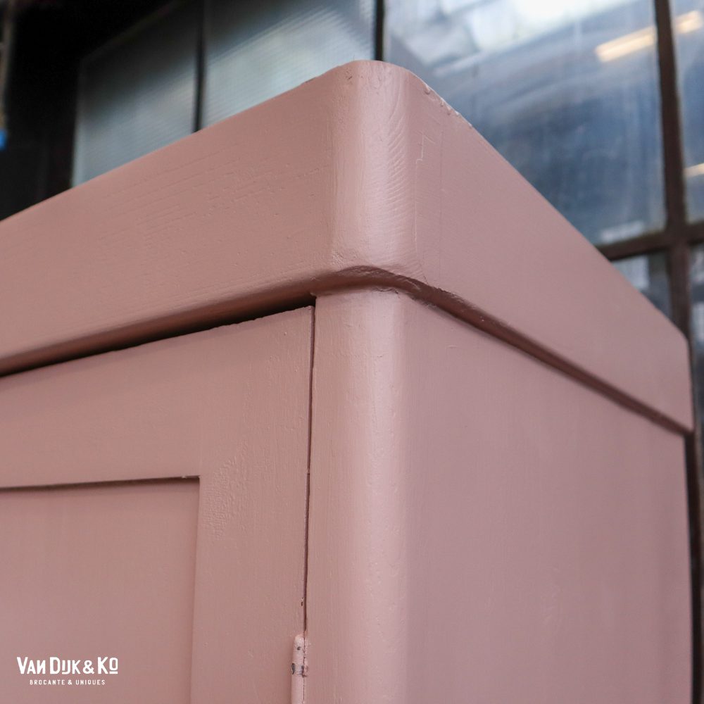 Roze eendeurs linnenkast - Afbeelding 5