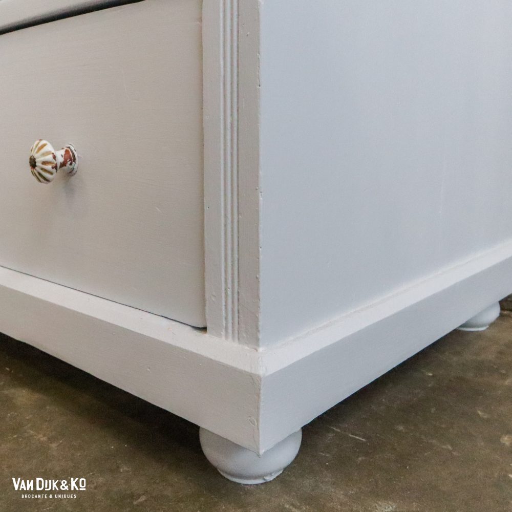 Lichtblauwe commode - Afbeelding 8