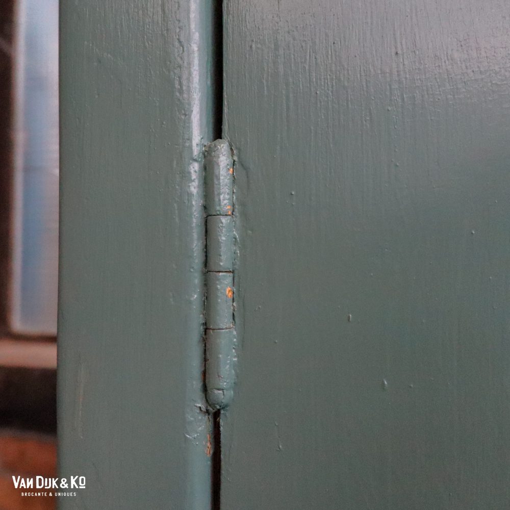 Groenblauwe vitrinekast - Afbeelding 10