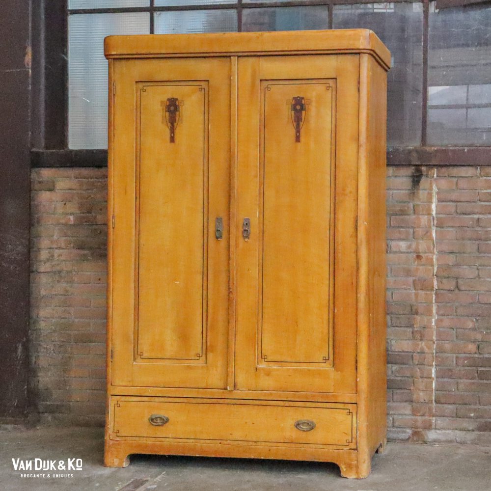 Brocante linnenkast - Afbeelding 2