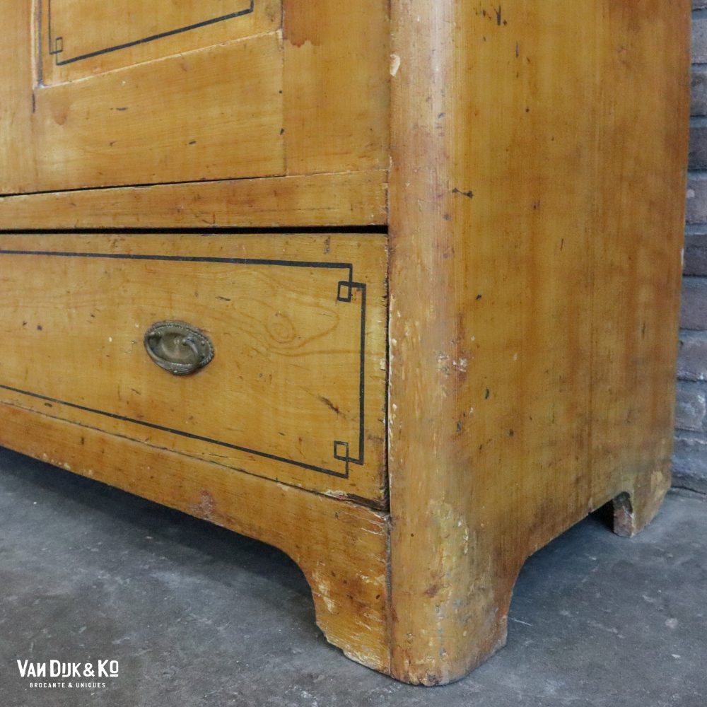 Brocante linnenkast - Afbeelding 8