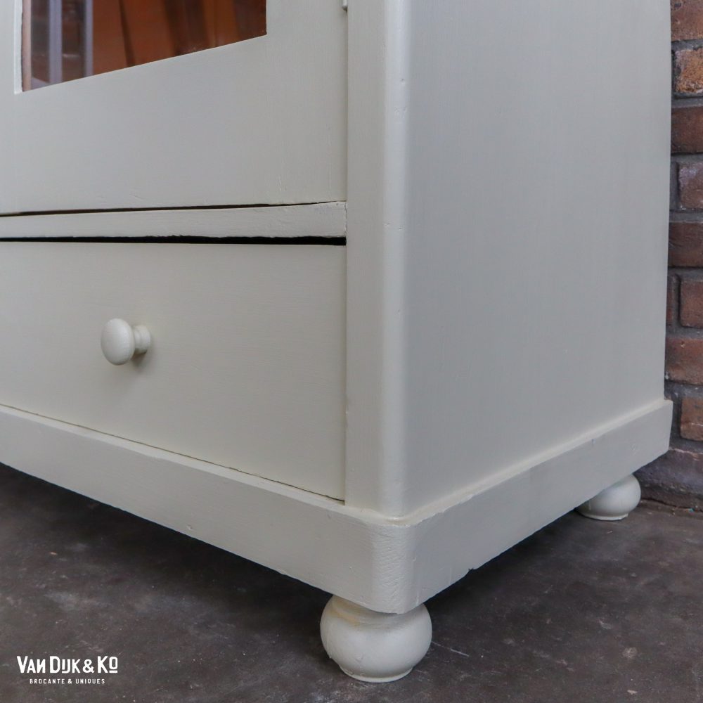 Brocante vitrinekast - Afbeelding 8