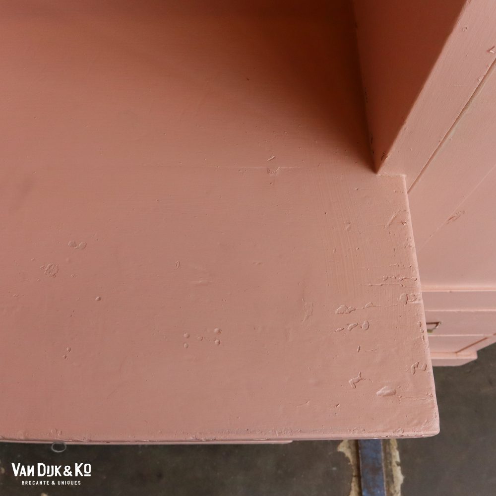 Brocante roze kast - Afbeelding 7