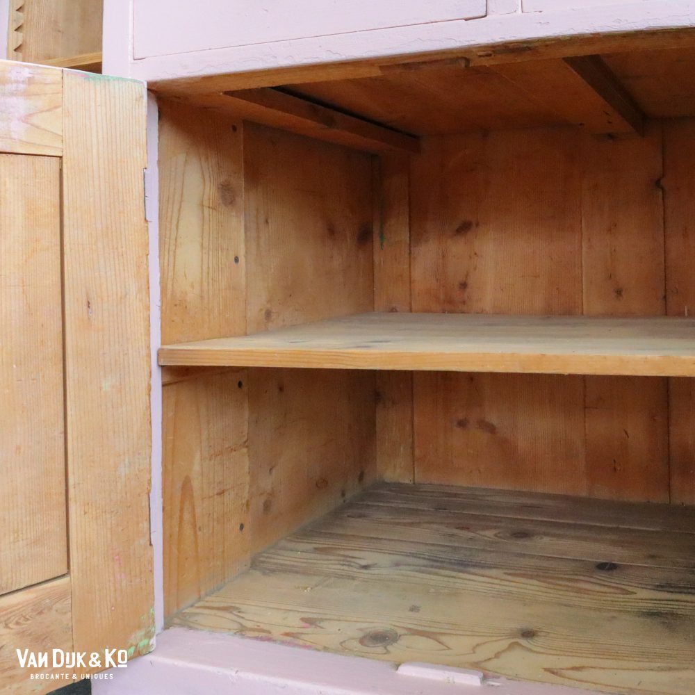 Brocante roze kast - Afbeelding 10
