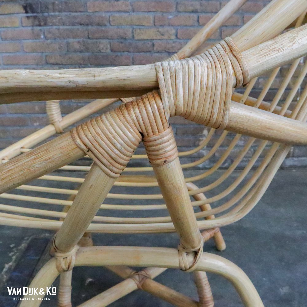 Vintage rotan stoelen - Afbeelding 4