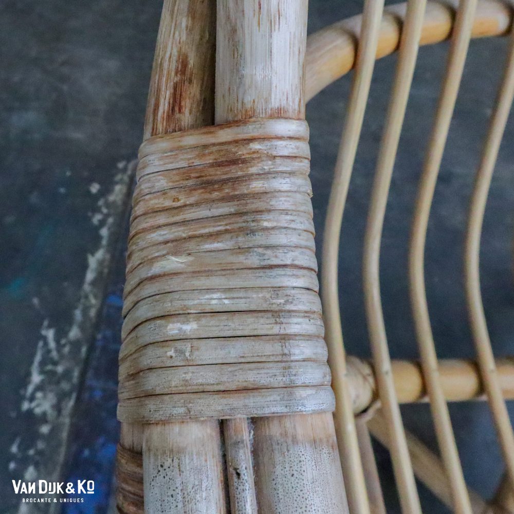 Vintage rotan stoelen - Afbeelding 6