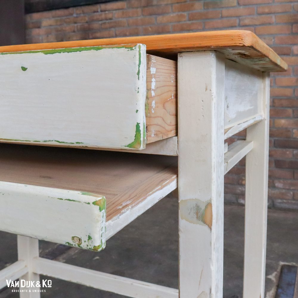 Brocante bureautje met la - Afbeelding 8