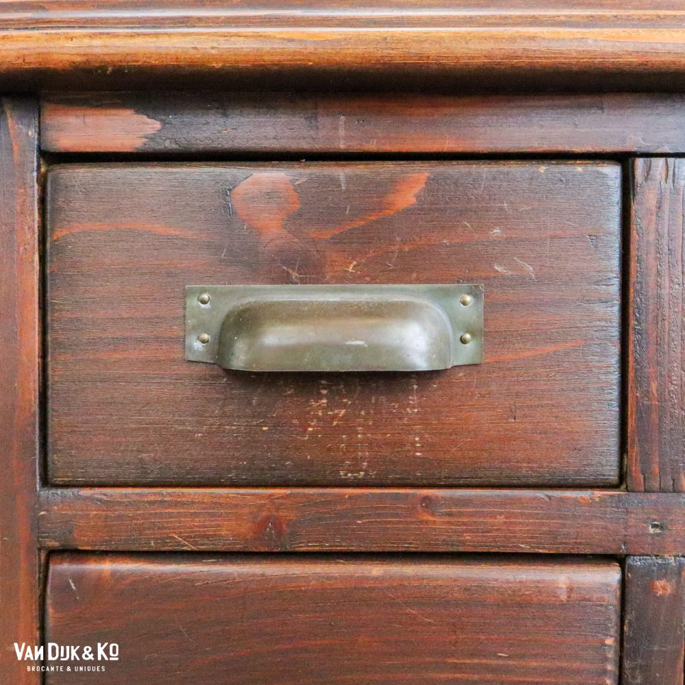 Brocante dressoir met lades - Afbeelding 12