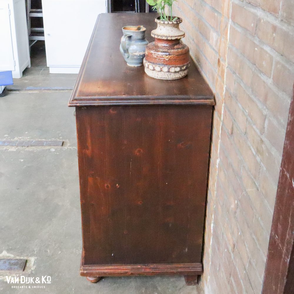 Brocante dressoir met lades - Afbeelding 4