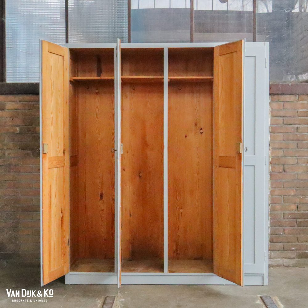 Houten lockerkast - Afbeelding 3