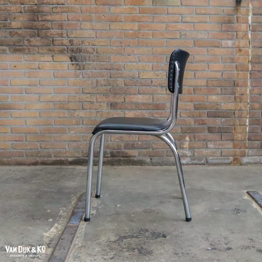 Vintage Tubax stoelen - 4 stuks - Afbeelding 5