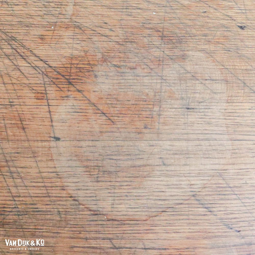 Houten kruispoot tafel - Afbeelding 11