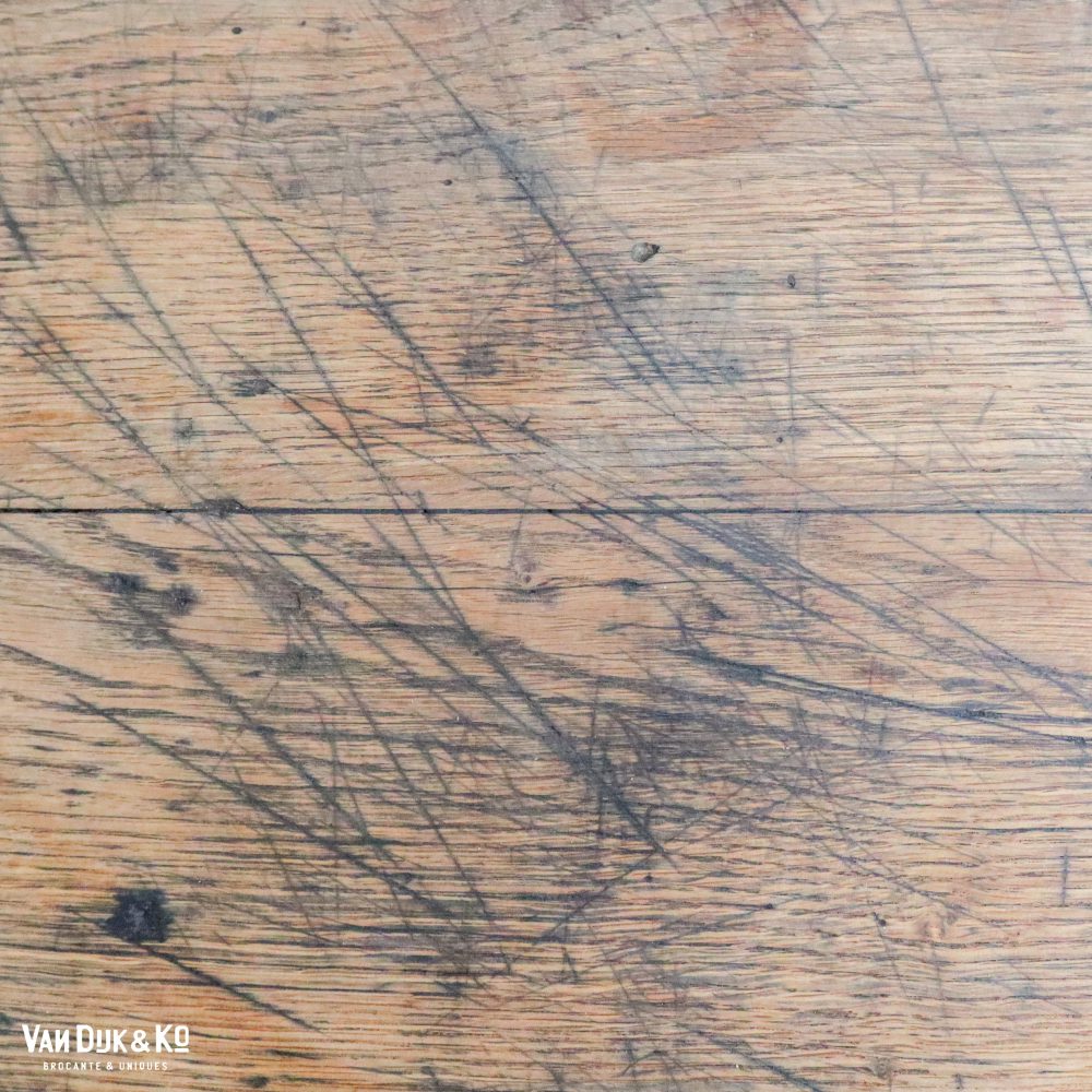 Houten kruispoot tafel - Afbeelding 10