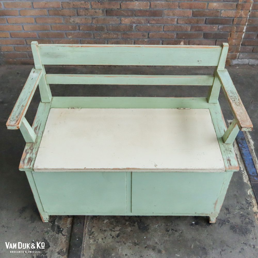 Brocante klepbankje - Afbeelding 3