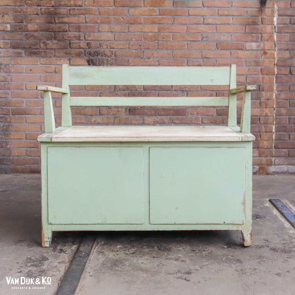 Brocante klepbankje - Afbeelding 2