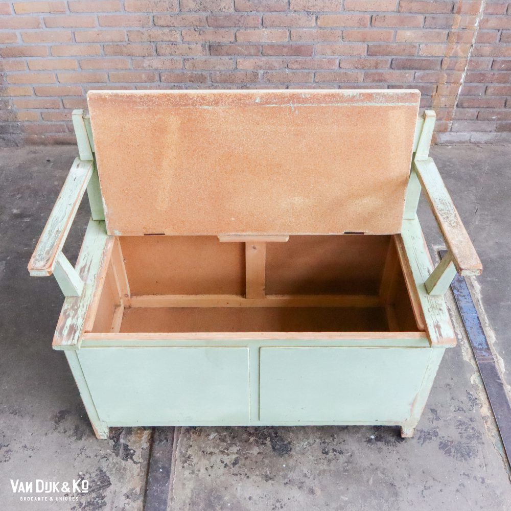 Brocante klepbankje - Afbeelding 6