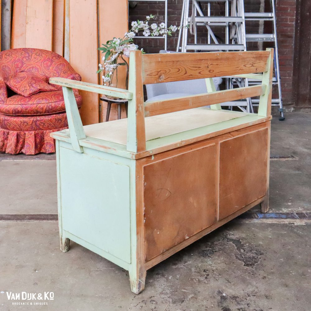 Brocante klepbankje - Afbeelding 7
