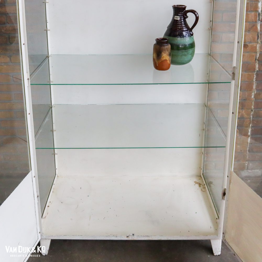 Vintage metalen dokterskast - Afbeelding 6